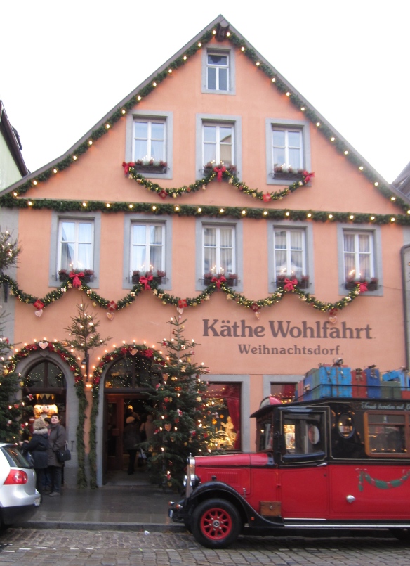 the käthe wohlfahrt store in rothenburg ob der tauber